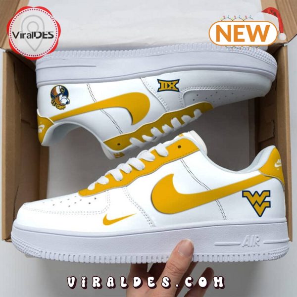 West Virginia Mountaineers NCAA Air Force 1 Sneakers