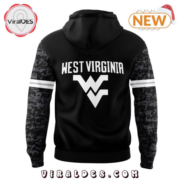 West Virginia New Version 2024 Hoodie – Black