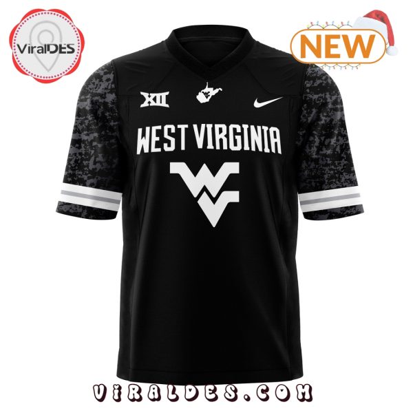 West Virginia New Version 2024 Hoodie – Black