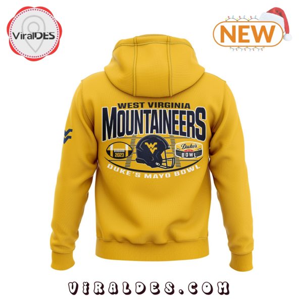 West Virginia Pour Some Mayo Yellow Hoodie, Jogger, Cap