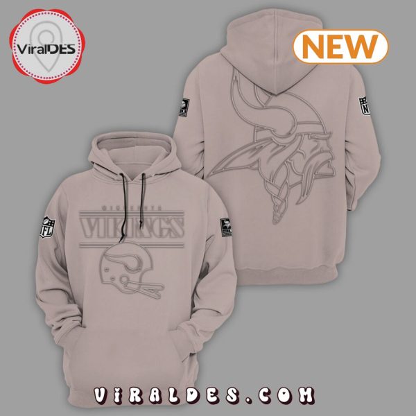 Winter Warrior Minnesota Vikings Grey Hoodie