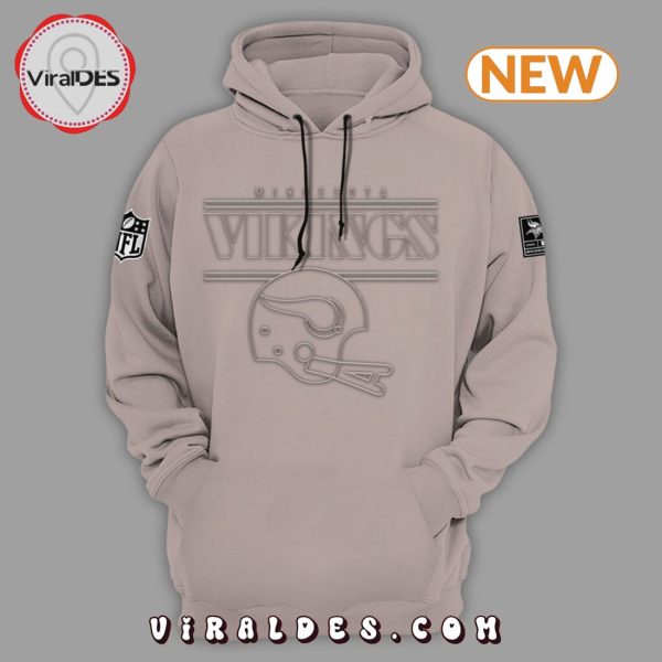 Winter Warrior Minnesota Vikings Grey Hoodie