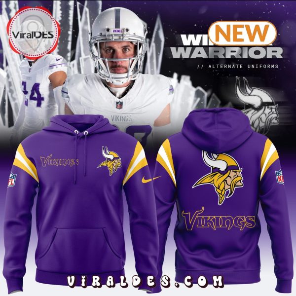 Winter Warrior Minnesota Vikings Purple Hoodie