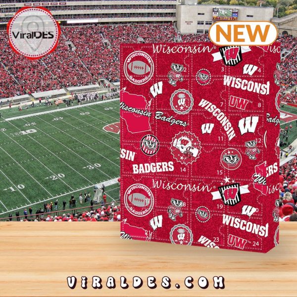 Wisconsin Badgers Advent Calendar – The One With 24 Little Doors