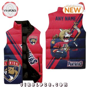 NHL Florida Panthers Sleeveless Puffer Jacket