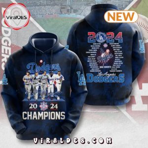 LA Dodgers 2024 Champions Hoodie