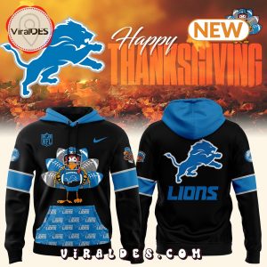 Detroit Lions 2024 Thanksgiving Premium Hoodie