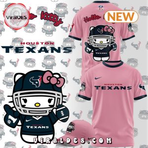 Houston Texans x Hello Kitty Pink T-Shirt, Jogger, Cap