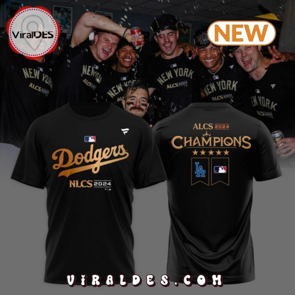 2024 Los Angeles Dodgers NLCS Champions Black Hoodie