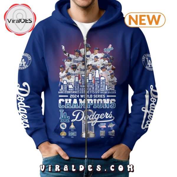 2024 Los Angeles Dodgers World Champions Hoodie