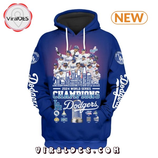 2024 Los Angeles Dodgers World Champions Hoodie