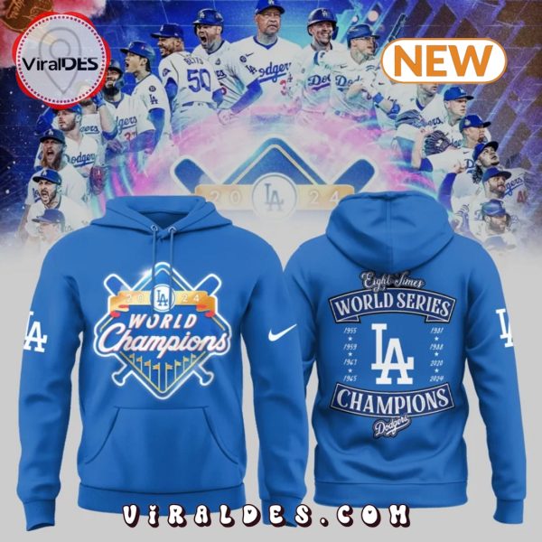 2024 Los Angeles Dodgers World Series Hoodie