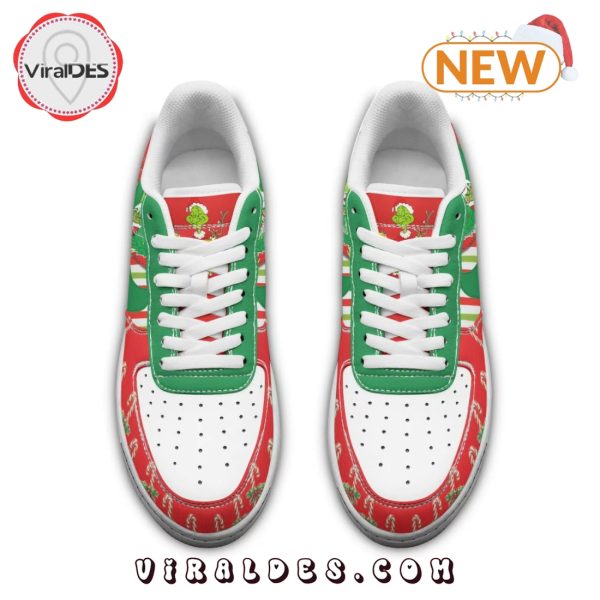 2024 Merry Grinchmas Christmas Air Force 1 Sneakers