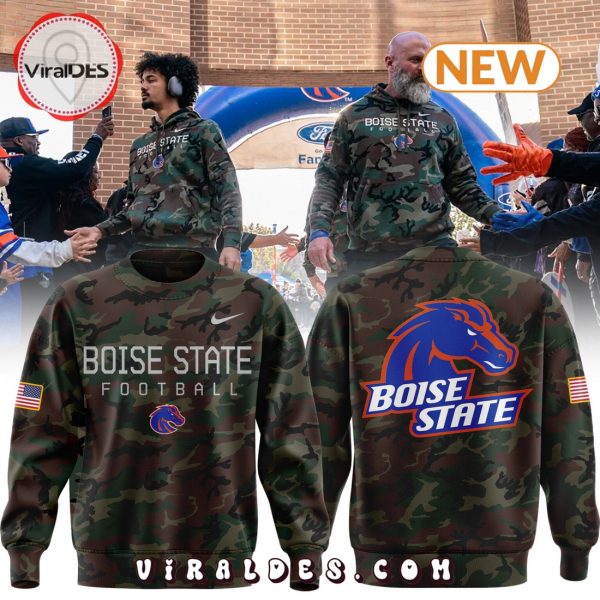 2024 Military Appreciation Boise State Broncos Sweatshirt