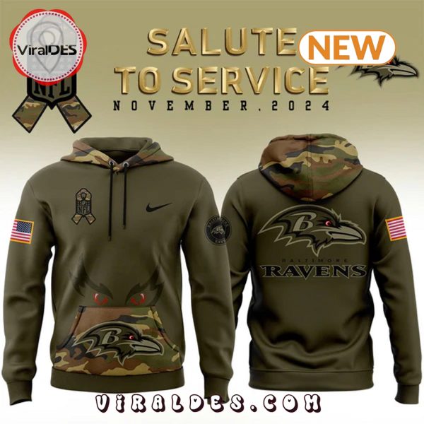 2024 Salute To Service Full Team Camo Hoodie, Jogger, Cap