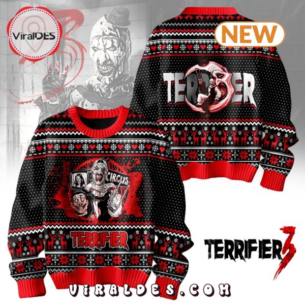 2024 Terrifier 3 Christmas Ugly Sweater