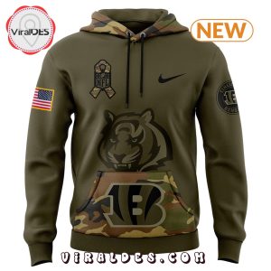 Cincinnati Bengals Camo 2024 Salute to Service Hoodie