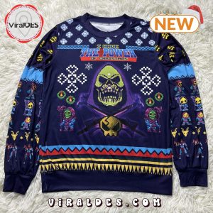 Skeletor Masters of the Universe Ugly Christmas Sweater