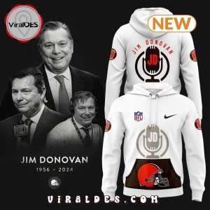 Cleveland Browns Jim Donovan Voice Hoodie