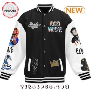 Rod Wave – Last Lap Signatures Baseball Jacket