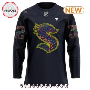 Seattle Kraken Hispanic Heritage Night Hockey Jersey