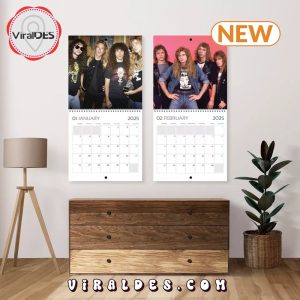 Megadeth 2025 Seasons Calendar