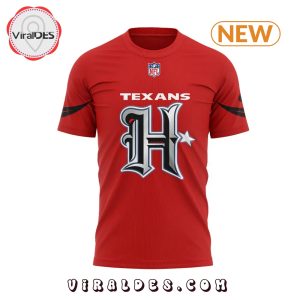 Houston Texans Uniform Battle Red T-Shirt, Jogger, Cap