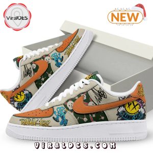 Blink-182 Band 2024 Christmas Air Force 1 Sneakers