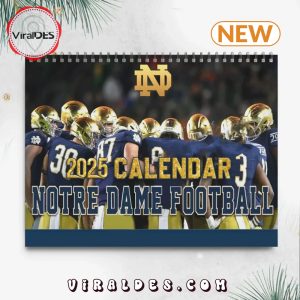 Notre Dame Fighting Irish 2025 New Year Calendar