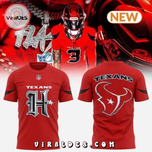 Houston Texans Uniform Battle Red T-Shirt, Jogger, Cap