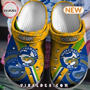 Parramatta Eels NRL Custom Crocs Clogs