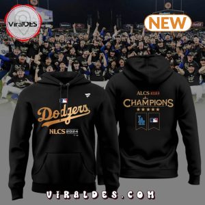 2024 Los Angeles Dodgers NLCS Champions Black Hoodie