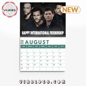 Supernatural Happy New Year 2025 Calendar