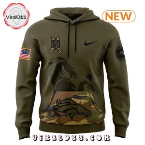 Denver Broncos Camo Salute to Service Hoodie