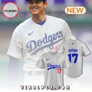 Shohei Ohtani Los Angeles Dodgers Grey Baseball Jersey