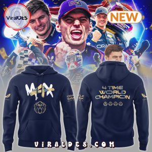 Men’s Max Verstappen Oracle Red Bull Racing Hoodie, Cap