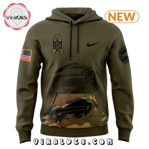 Buffalo Bills Camo Salute to Service Hoodie