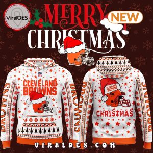 Cleveland Browns Merry Christmas 2024 Hoodie