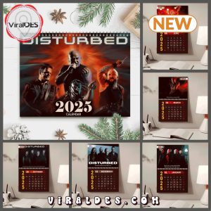 Disturbed Band 2025 New Year Calendar