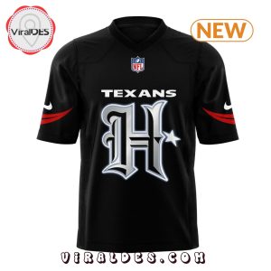 Houston Texans Uniform Battle Black T-Shirt, Jogger, Cap