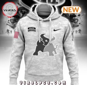 Houston Texans White Salute to Service Hoodie