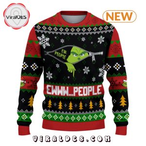 The Grinch Ewww People Christmas Red Ugly Sweater