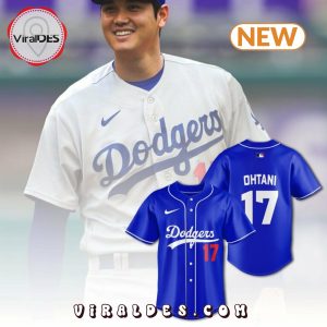 Shohei Ohtani Los Angeles Dodgers Navy Baseball Jersey