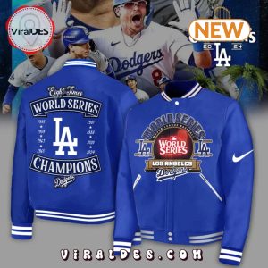 Los Angeles Dodgers 2024 Champions Baseball Jacket