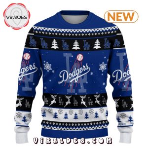 Los Angeles Dodgers Baseball Christmas Ugly Sweater