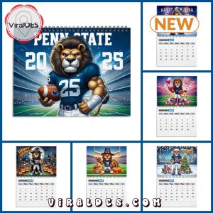 Penn State Nittany Lions Football 2025 Calendar