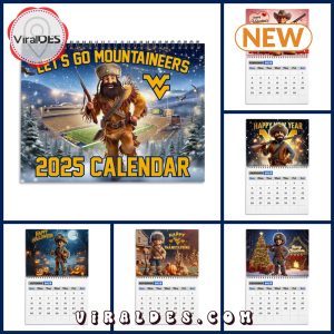 West Virginia Mountaineers Football 2025 Calendar