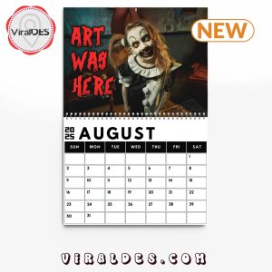 Terrifier Horror 2025 New Year Calendar