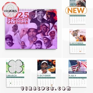 Frankie Beverly 2025 New Year Calendar