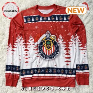 LIGA MX Chivas Guadalajara 2024 Christmas Ugly Sweater